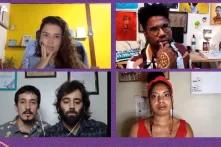 Participantes do primeiro dia da série de lives da Mostra Cultural