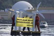 Manifestação Greenpeace em Angra 3