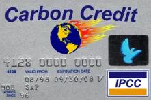 Carbon Credit Card by IPCC