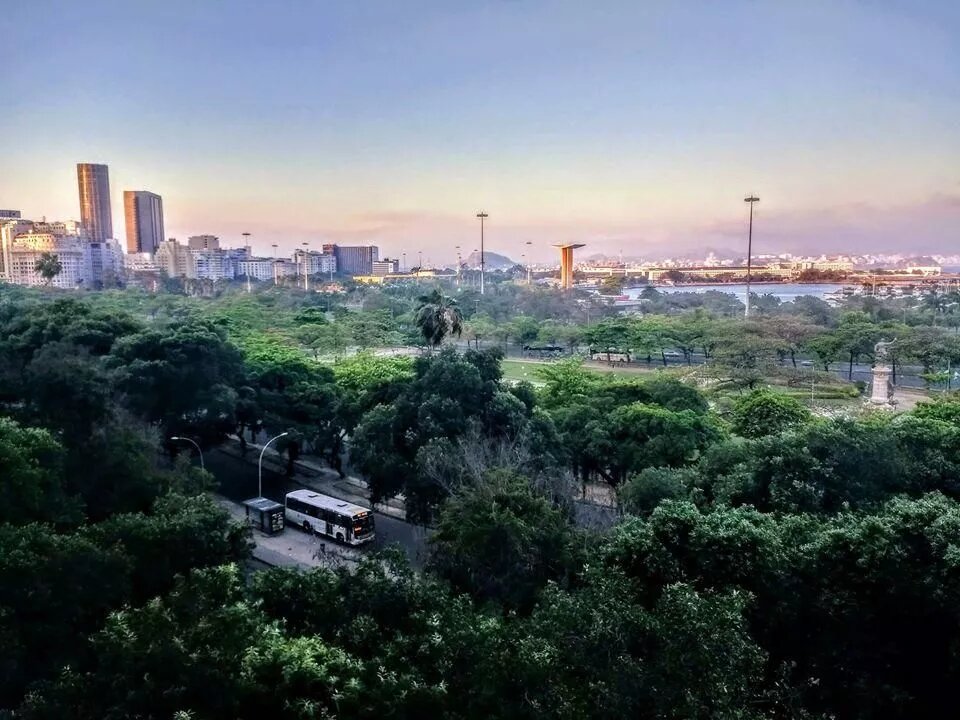 Vista do escritório da Fundação Heinrich Böll no Rio de Janeiro