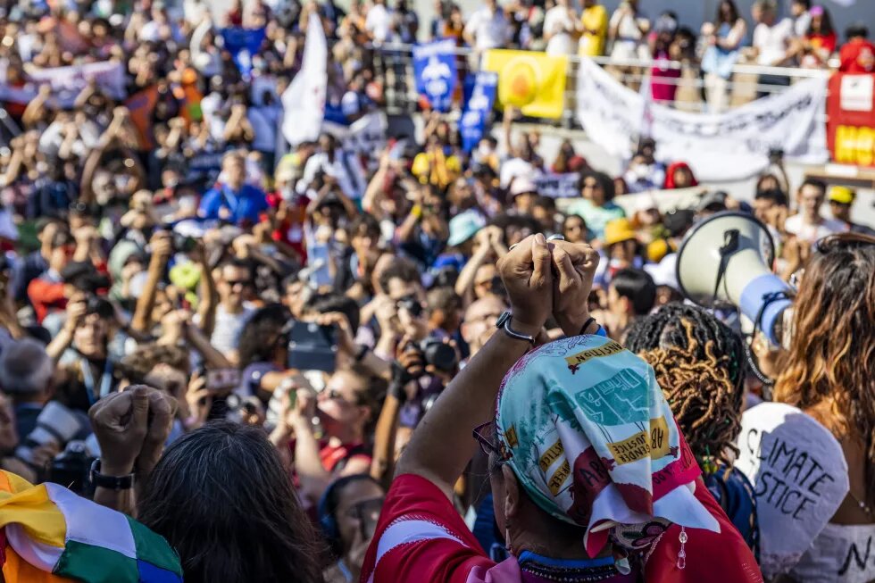 Discussões durante a COP