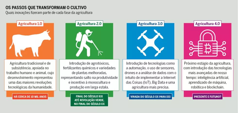 Infográfico - Os passos que transformam o cultivo