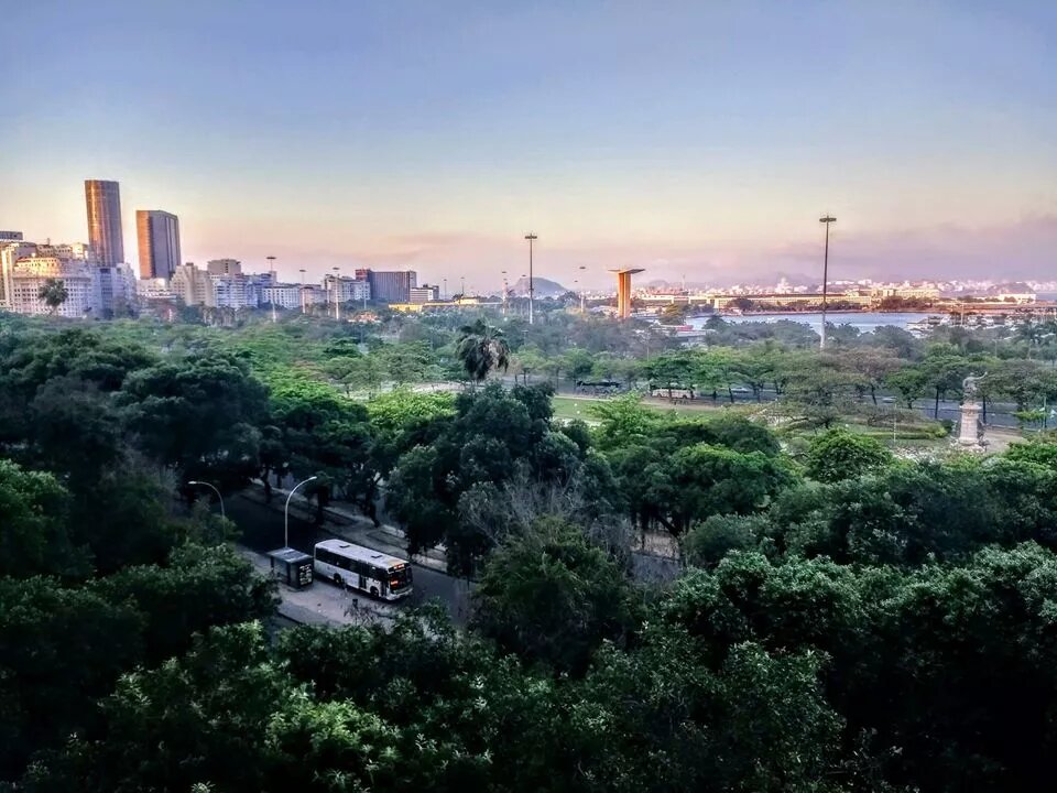 Vista do escritório da Fundação Heinrich Böll no Rio de Janeiro