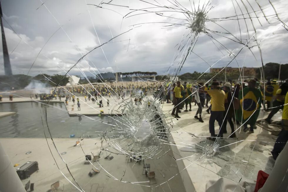 Vandalismo no planalto