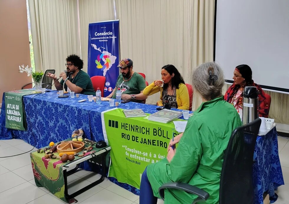 Evento “Ciência e Vozes da Amazônia — Multivisões sobre as relações entre seres humanos e não humanos com a natureza”, que durante a COP30, em Belém