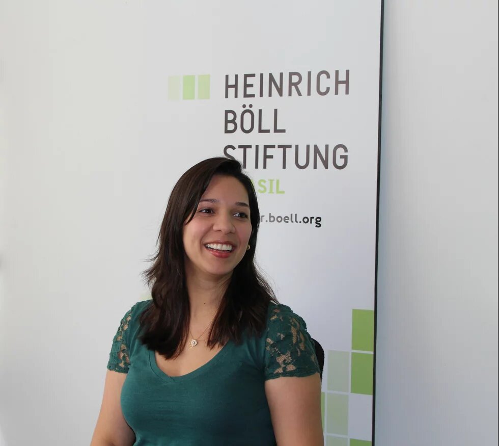 Maureen Santos, coordenadora de Justiça Socioambiental na Fundação Heinrich Böll Brasil Maureen Santos, coordenadora de Justiça Socioambiental na Fundação Heinrich Böll Brasil