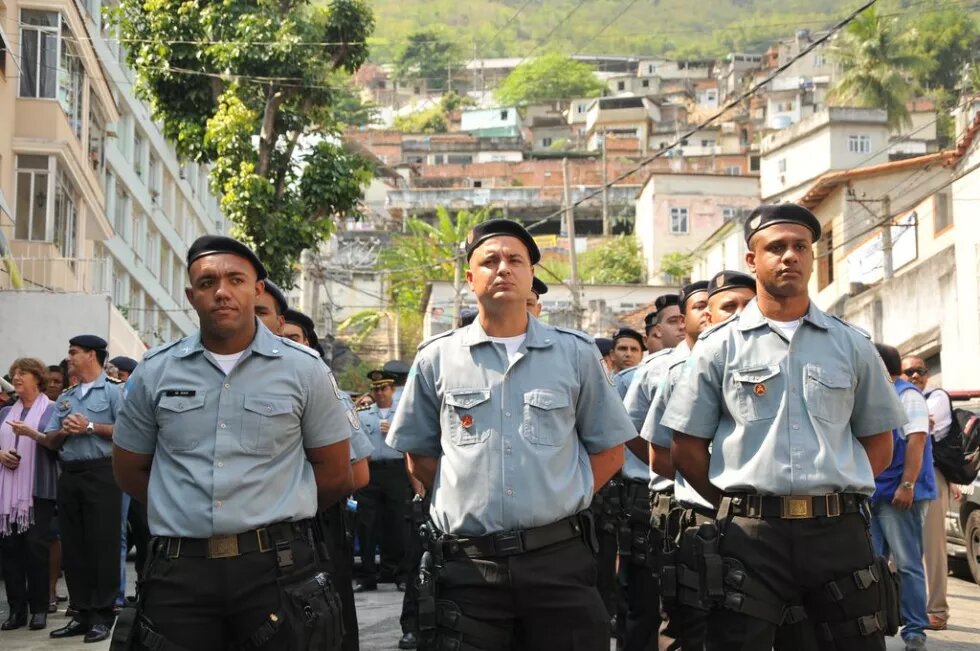 Inauguração da UPP Salgueiro, Rio de Janeiro, em Setembro de 2010.