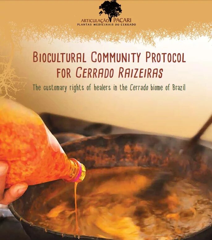 Capa do protocola das comunidades raizeiras