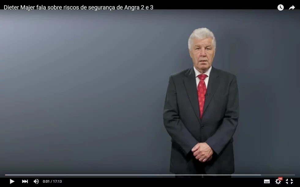 Dieter Majer fala sobre riscos de segurança de Angra 2 e 3 