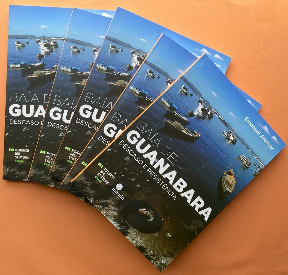 Livro sobre a Baía de Guanabara 