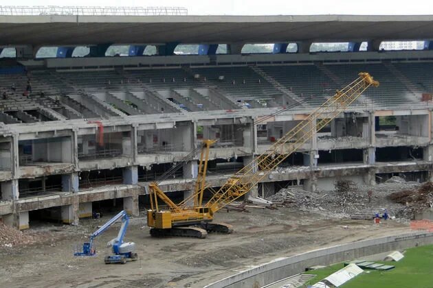 Maracanã em obras Maracanã em obras