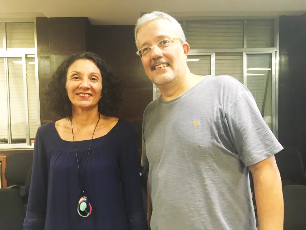 Silvia Noronha e João Roberto Lopes Pinto, pesquisadores 