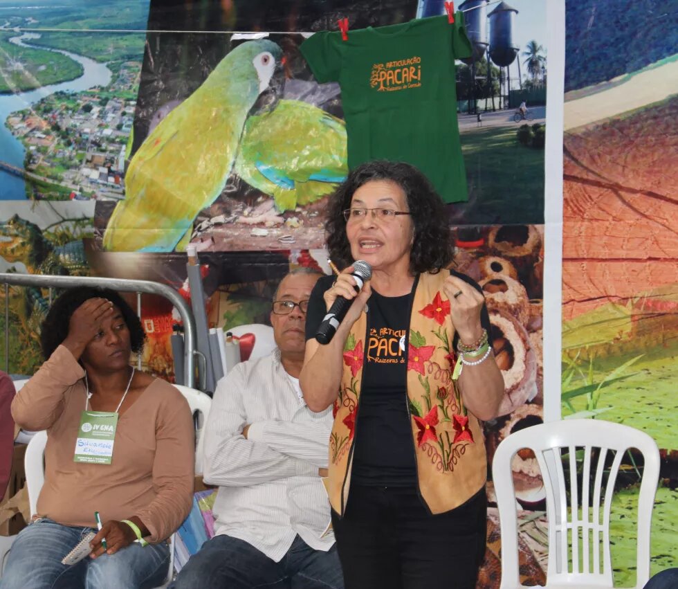 Lourdes Laureano Lourdes Laureano da Articulação Pacari foi uma das vozes do seminário