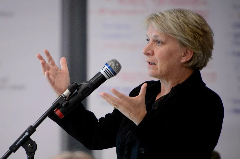 Barbara Unmüßig, presidente mundial da Fundação Heinrich Böll Barbara Unmüßig, presidente mundial da Fundação Heinrich Böll