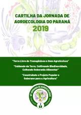 capa branca com ilustração de plantas, árvores e uma cabeça humana, quadrado verde com texto em branco, símbolo da jornada no final.